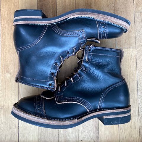 Wesco Hendrik in Horween Black Chromexcel