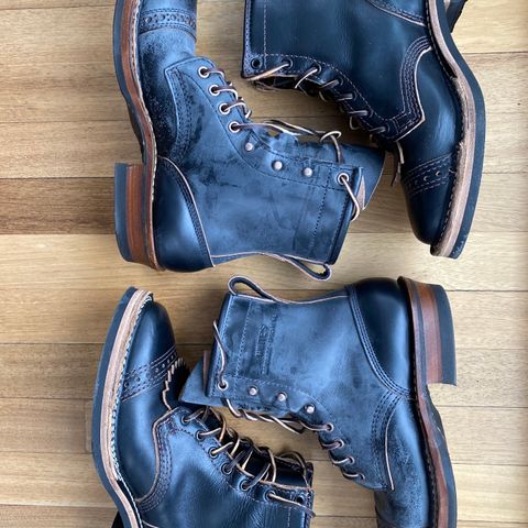 Wesco Hendrik in Horween Black Chromexcel