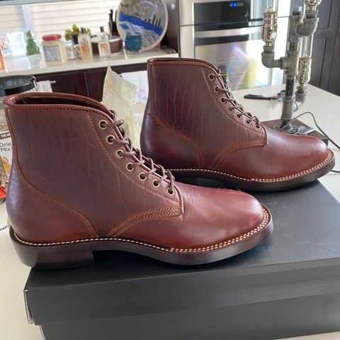 Caswell Eastman in Gallun Cognac Horsehide
