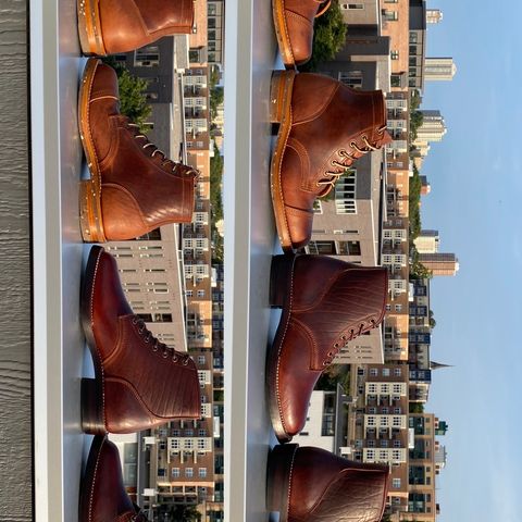 Caswell Eastman in Gallun Cognac Horsehide