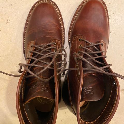 Caswell Eastman in Gallun Cognac Horsehide