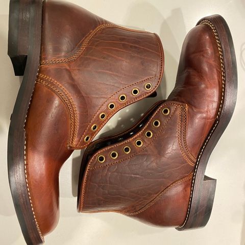 Search result thumbnail of Caswell Boot Company Eastman in Gallun Cognac Horsehide