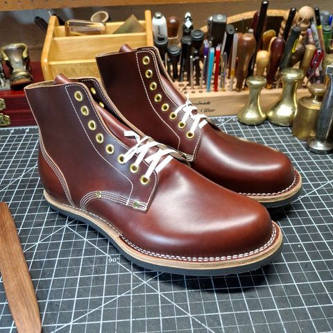 New River Boot Boondocker in Horween Tan Chromexcel Strips