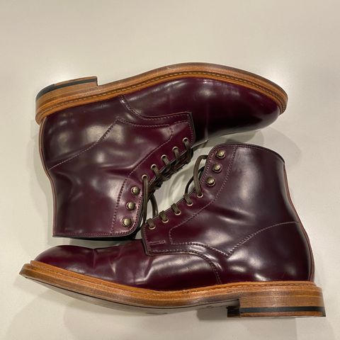 Allen Edmonds Higgins Mill in Horween Ultraviolet Shell Cordovan