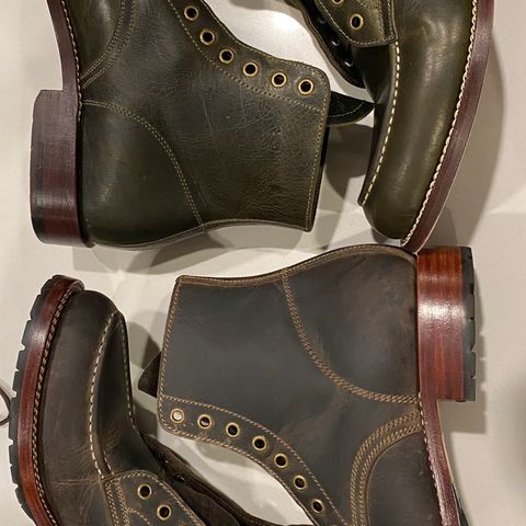 View photo of Caswell Boot Company Danville in Gallun Charcoal Teton Stag