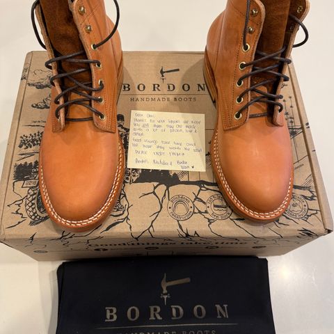 Bordon Wanes in Wickett & Craig Natural Veg Tan