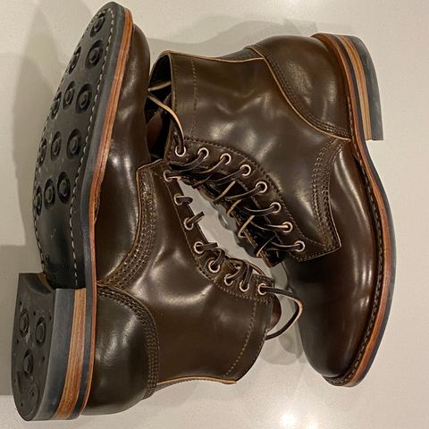 Search result thumbnail of White's MP-Sherman Plain Toe in Horween Brown Shell Cordovan