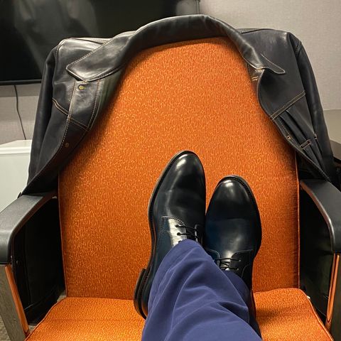 Carmina Work boots 80793 in Horween Navy Shell Cordovan