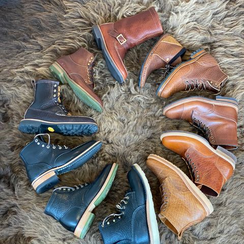Caswell Lisbon in Law Tanning Tan Navajo Bison