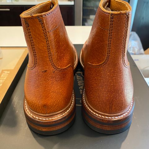 Caswell Custom Model in Gallun Cognac Jabari Boar
