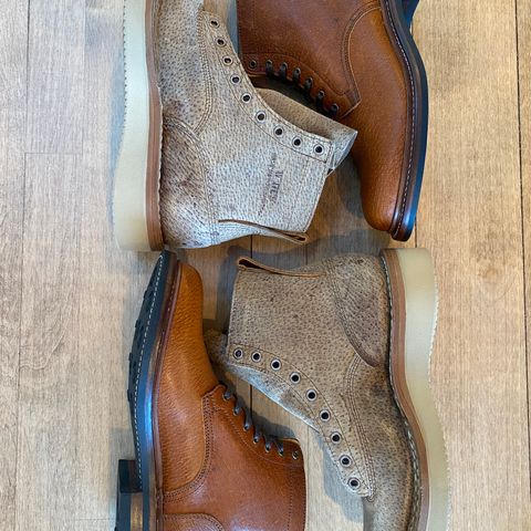 Caswell Custom Model in Gallun Cognac Jabari Boar