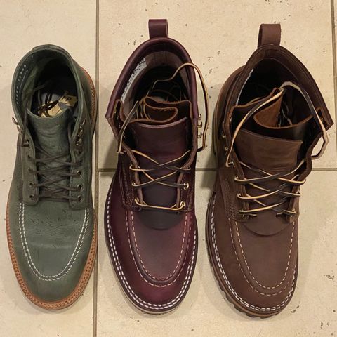 Nicks x Parkhurst V3 in Horween Color 8 Cypress