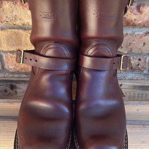 Nicks StationMaster in Horween Oxblood Chromexcel