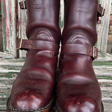 Nicks StationMaster in Horween Oxblood Chromexcel