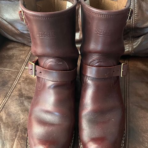 Nicks StationMaster in Horween Oxblood Chromexcel