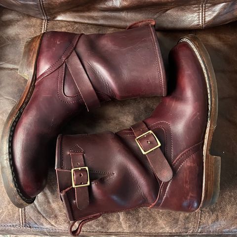 Nicks StationMaster in Horween Oxblood Chromexcel