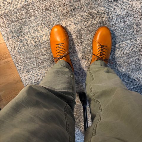 Crown Northampton Ernest in J&FJ Oak Bark Tanned English Calf