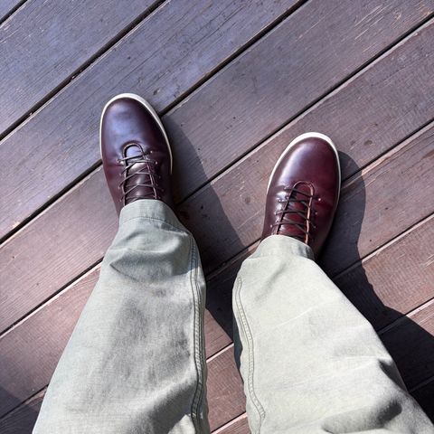 Crown Northampton Everdon in Horween Color 8 Shell Cordovan