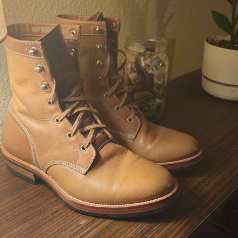 View photo of Imperium Type 1 Service Boot in Tochigi Natural Cowhide