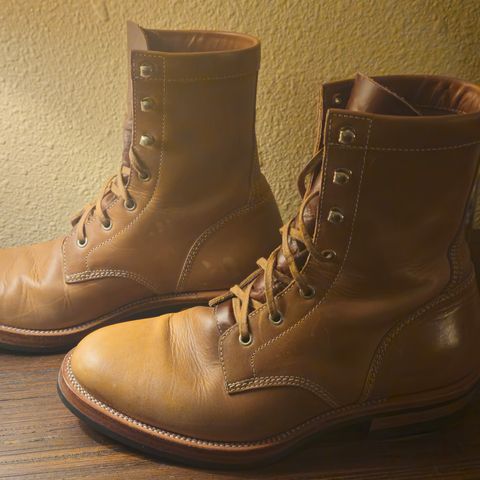 View photo of Imperium Type 1 Service Boot in Tochigi Natural Cowhide