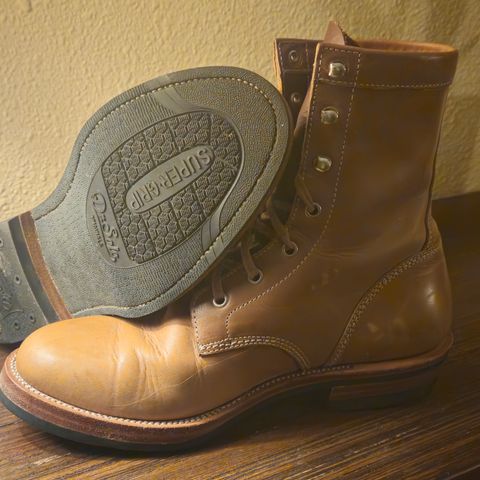 View photo of Imperium Type 1 Service Boot in Tochigi Natural Cowhide