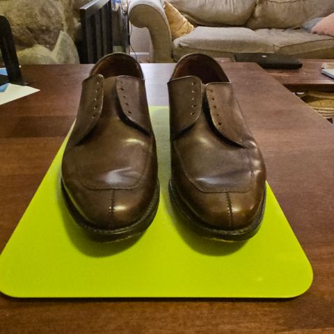 View photo of Allen Edmonds Delrey in Dark Chili Calfskin