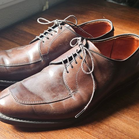 View photo of Allen Edmonds Delrey in Dark Chili Calfskin