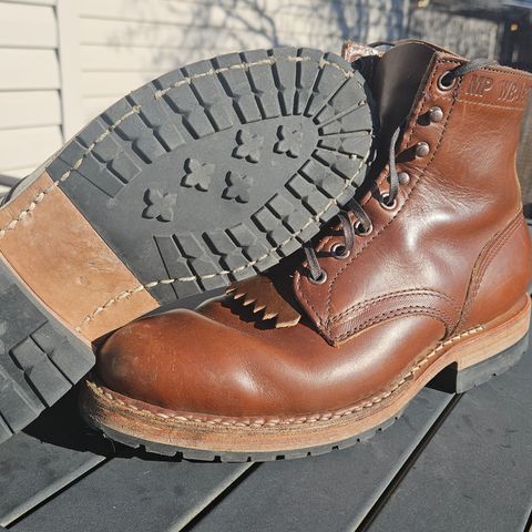 View photo of White's MP-Sherman Plain Toe in Horween British Tan Chromexcel