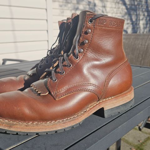 View photo of White's MP-Sherman Plain Toe in Horween British Tan Chromexcel