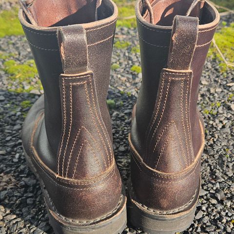 View photo of Nicks x Rose Anvil ND3 in Horween Brown Waxed Flesh & Seidel 1964 Brown