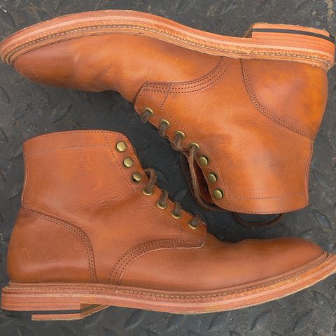 Grant Stone Diesel Boot in Badalassi Carlo Saddle Tan Minerva