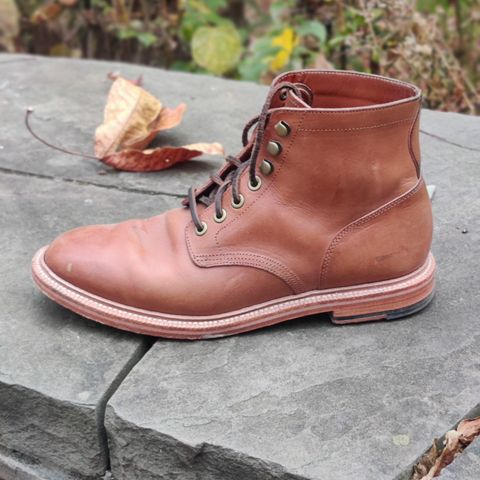 Grant Stone Diesel Boot in Badalassi Carlo Saddle Tan Minerva