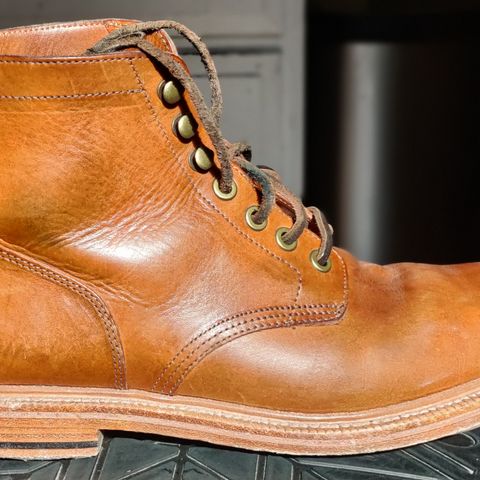 Grant Stone Diesel Boot in Badalassi Carlo Saddle Tan Minerva