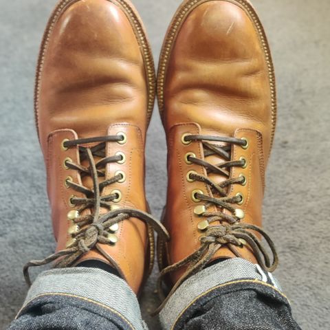Grant Stone Diesel Boot in Badalassi Carlo Saddle Tan Minerva