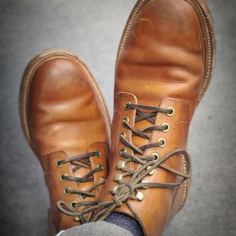 Grant Stone Diesel Boot in Badalassi Carlo Saddle Tan Minerva