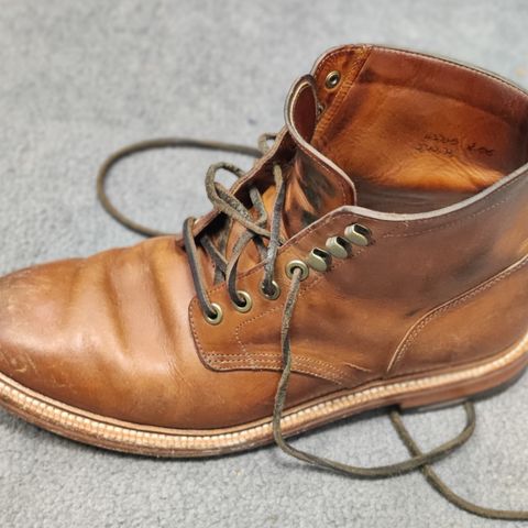 Grant Stone Diesel Boot in Badalassi Carlo Saddle Tan Minerva