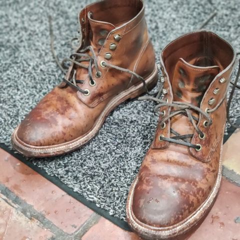 Grant Stone Diesel Boot in Badalassi Carlo Saddle Tan Minerva