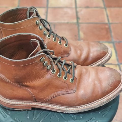 Grant Stone Diesel Boot in Badalassi Carlo Saddle Tan Minerva