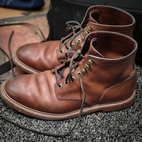Grant Stone Diesel Boot in Badalassi Carlo Saddle Tan Minerva