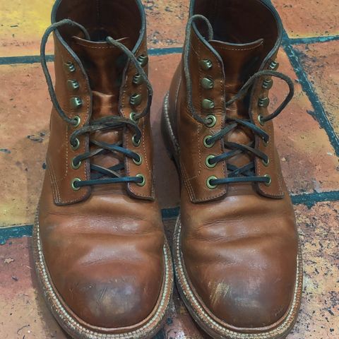 Grant Stone Diesel Boot in Badalassi Carlo Saddle Tan Minerva