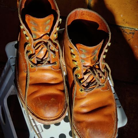 Grant Stone Diesel Boot in Badalassi Carlo Saddle Tan Minerva