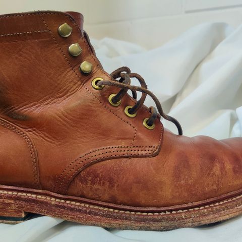 Grant Stone Diesel Boot in Badalassi Carlo Saddle Tan Minerva
