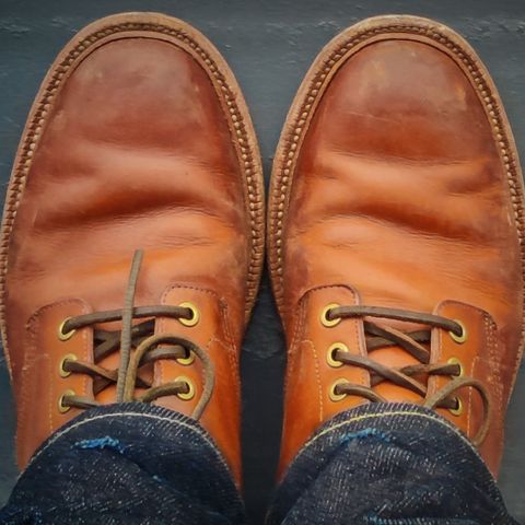 Grant Stone Diesel Boot in Badalassi Carlo Saddle Tan Minerva