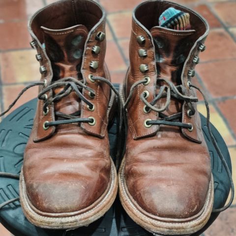 Grant Stone Diesel Boot in Badalassi Carlo Saddle Tan Minerva