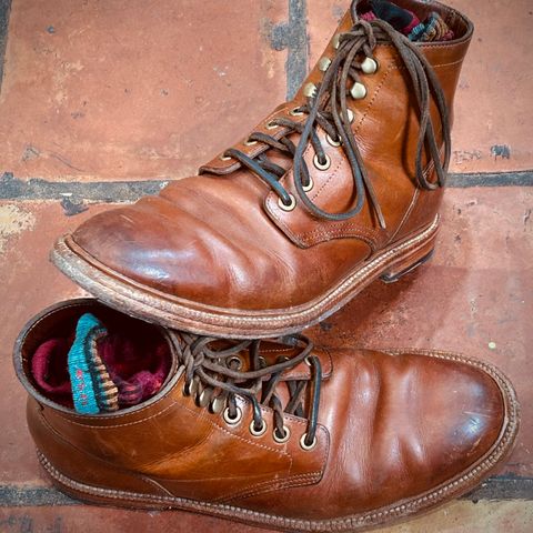 Grant Stone Diesel Boot in Badalassi Carlo Saddle Tan Minerva
