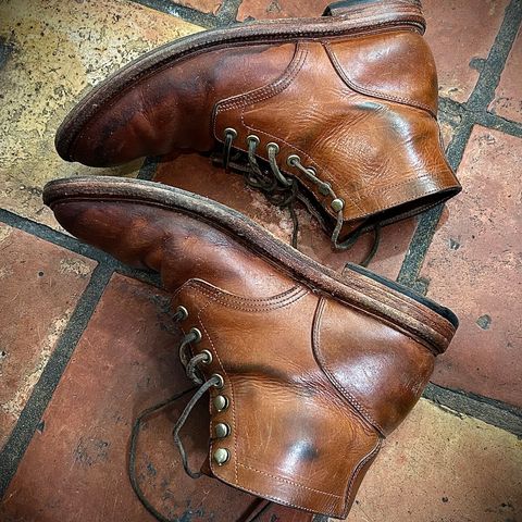 Grant Stone Diesel Boot in Badalassi Carlo Saddle Tan Minerva