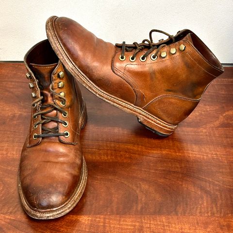 Grant Stone Diesel Boot in Badalassi Carlo Saddle Tan Minerva