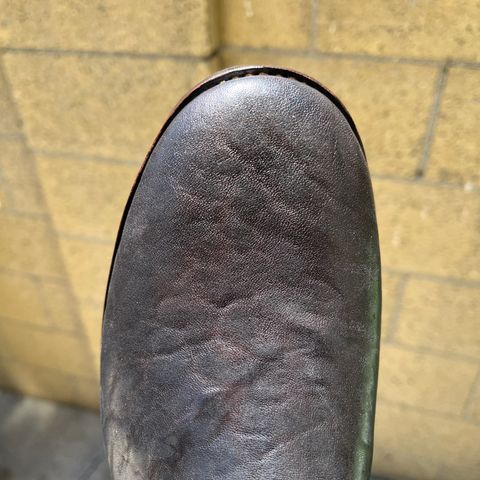 Fortis Antasena Wholecut Side-Zip in Maryam Horsebutt Washed Article with Black Overdye
