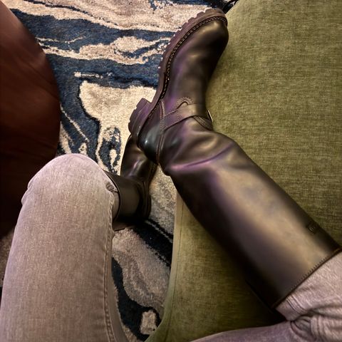 Wesco Boss Engineer Boot in Full Grain Leather