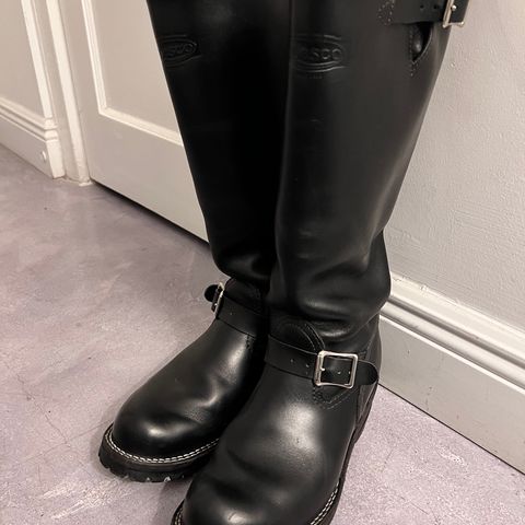 Wesco Boss Engineer Boot in Full Grain Leather